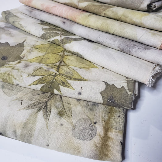 Printing with Leaves