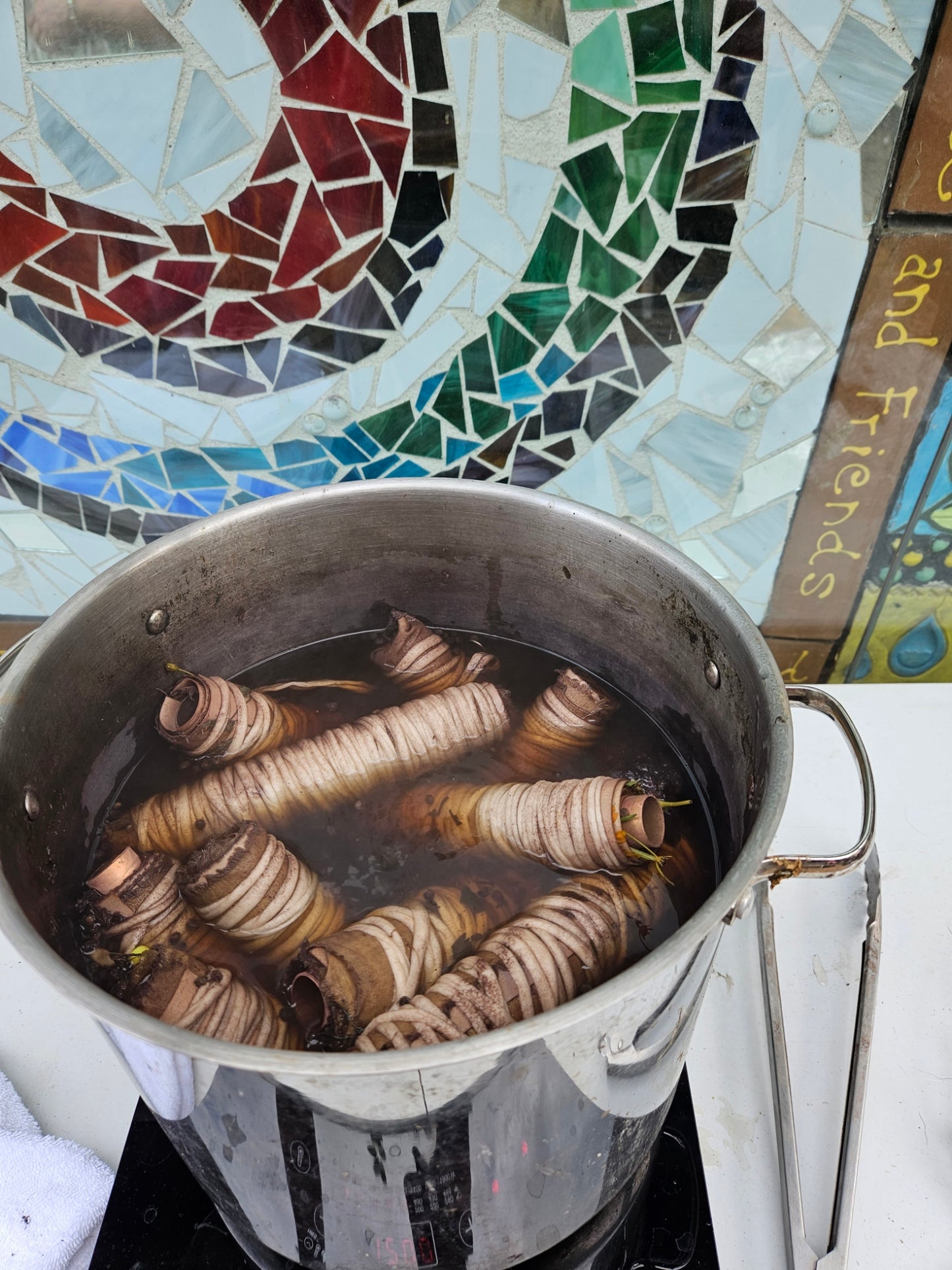 eco-printing on paper Saturday.January 17th 2026