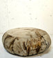 Rusty leaves. Meditation pillow