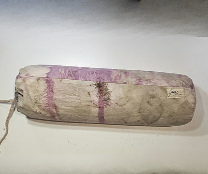 Hemp & Buckwheat Hull Yoga Bolster –PLANTDYE | Handmade in Canada