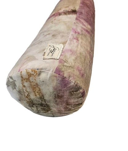 Hemp & Buckwheat Hull Yoga Bolster –PLANTDYE | Handmade in Canada