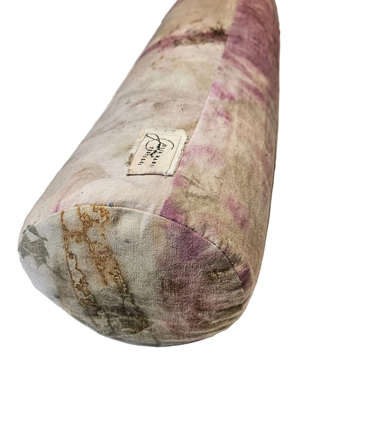 Hemp & Buckwheat Hull Yoga Bolster –PLANTDYE | Handmade in Canada