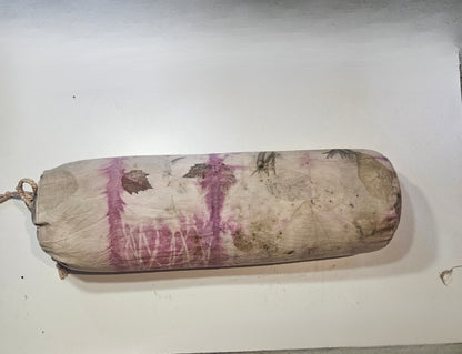 Hemp & Buckwheat Hull Yoga Bolster –PLANTDYE | Handmade in Canada