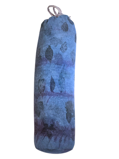Hemp & Buckwheat Hull Yoga Bolster – INDIGO | Handmade in Canada