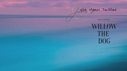 Meditation pillow plant dyed