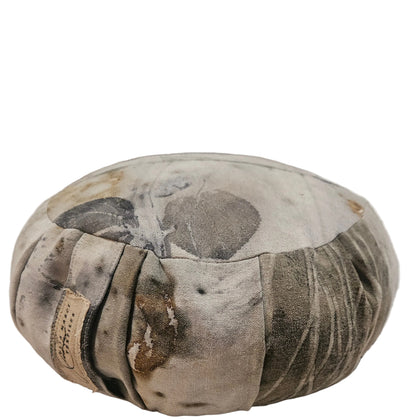 Meditation pillow. Rusty plants