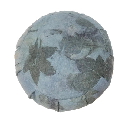 Meditation pillow plant dyed