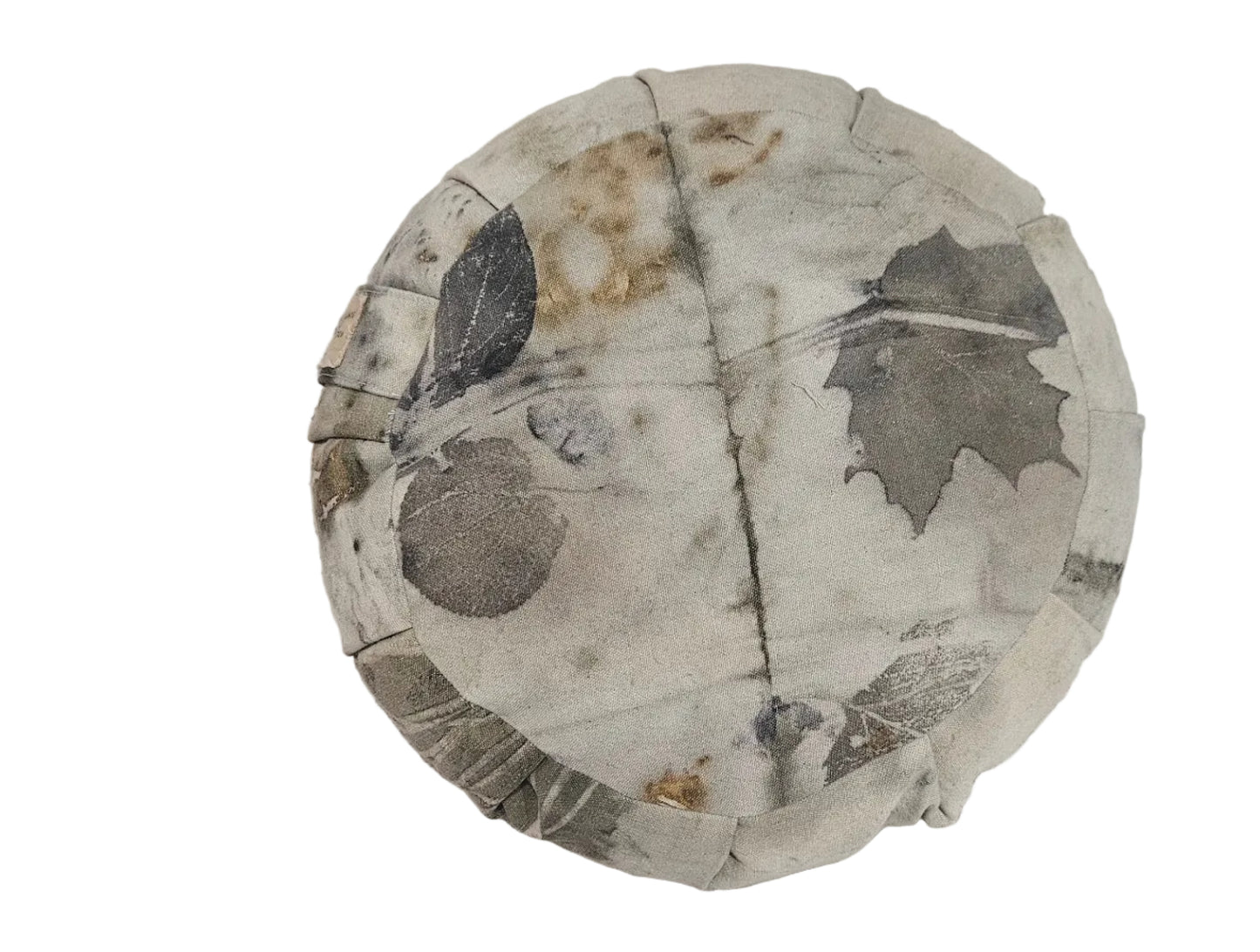 Meditation pillow. Rusty plants