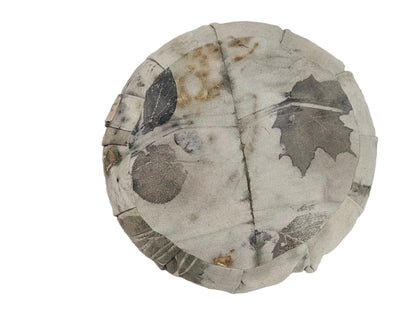 Meditation pillow. Rusty plants