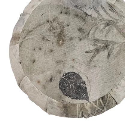 Meditation pillow. Rusty plants